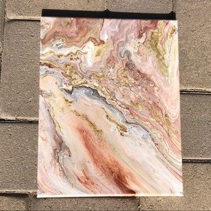 14 x 11 Acrylic Pour Painting